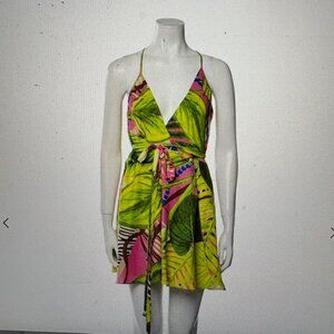 Farm Rio Wrap Dress, Sz P
